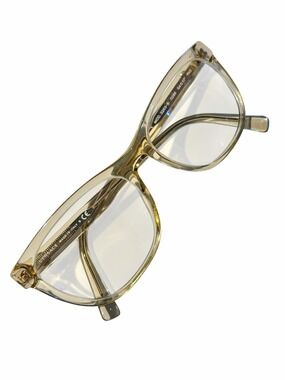 VERSACE 3263-B 5288 Champagne Gold Glitter Medusa quiet luxury glasses frames